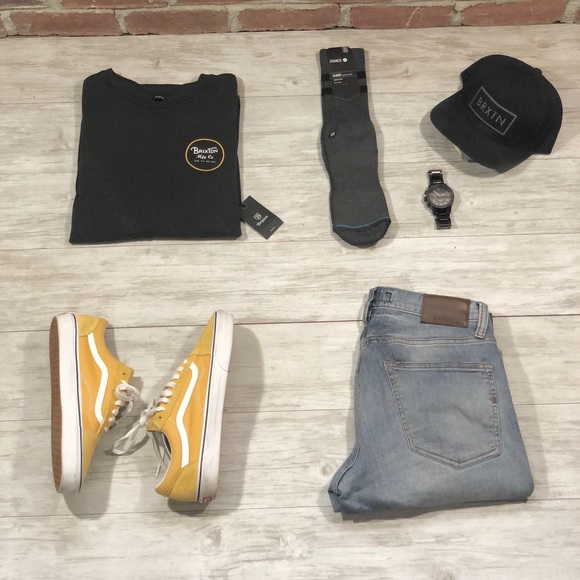 Brixton Long Sleeved Tee Shirt - Picture 4 of 8